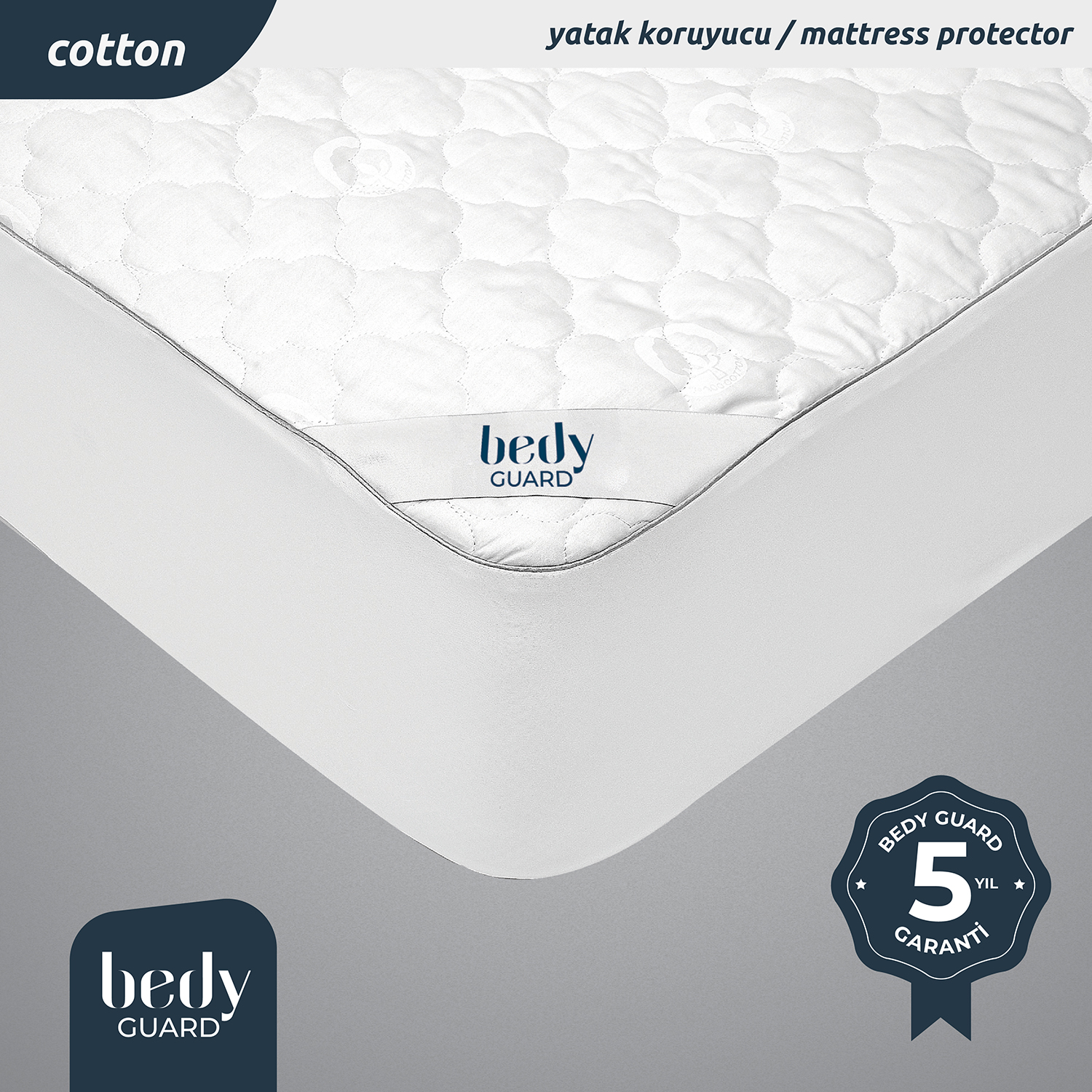 Fitted Quilted Mattress Protector